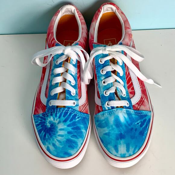 NEW Vans Old Skool Multi Tie Dye Sneakers - Women's Size 6 - Picture 2 of 7